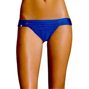 HERVE LEGER Milou Blue Sapphire Bikini Bottom ONLY!